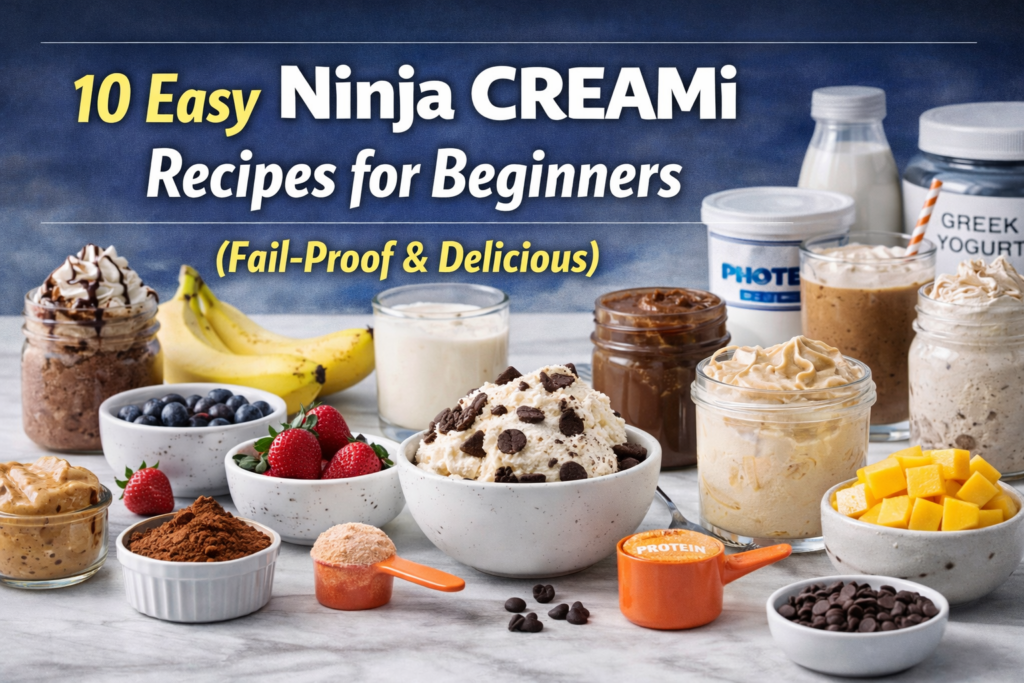 ninja creami recipes for beginners ninja creami recipes for beginners